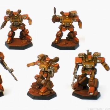 Northern Fire Support Squad by unklean