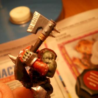 My first GW Ork by Dubec Orko Ved