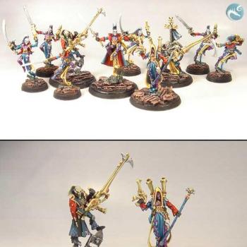 ELDAR HARLEQUINS SQUAD by midgardmodels
