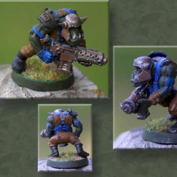 Bad Meks Ork Shoota Boy by Risen