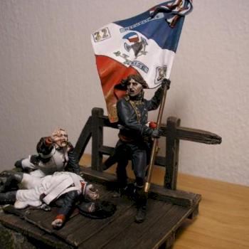 napoléon au pont d'arcole by ambrosius