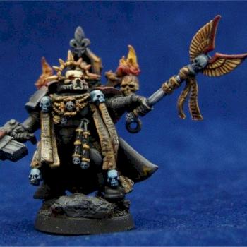Space Marine Chaplain by twelveravens