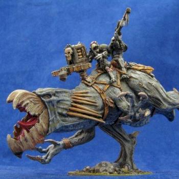 Greater Knarloc with Bolt-thrower by twelveravens