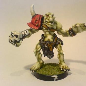 Blood bowl troll by NJSpreng
