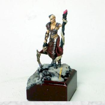 Chaos champion of Slaanesh by Pink Girl