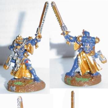 40k Sister Superior (My first ever mini ever!!#%@#!) by Henry