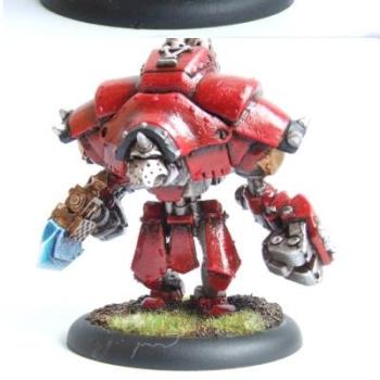Warmachine Khador Heavy Warjack - Juggernaut by neilb
