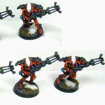 Eldar Warp Spiders by FearFrost