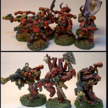 Chaos Space Marines by aftermath