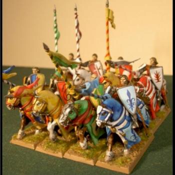 Bretonnian Knights by aftermath
