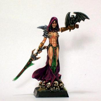 Female Necromancer by Zbyszek Lobocki