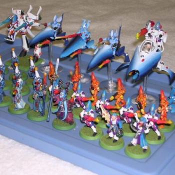Eldar Strike Force by kevlar56