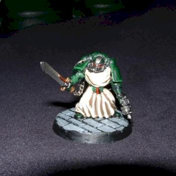dark angels veteran captain converted by 666z