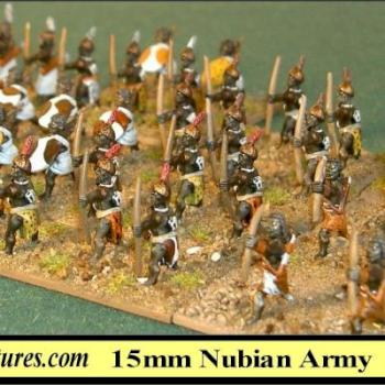 15mm Nubian Army by Aftermath15mm