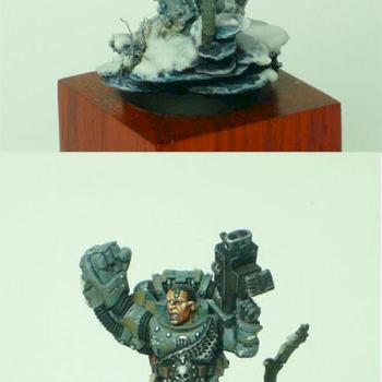 Space Marine Veteran Sgt. Bratak by Pink Girl