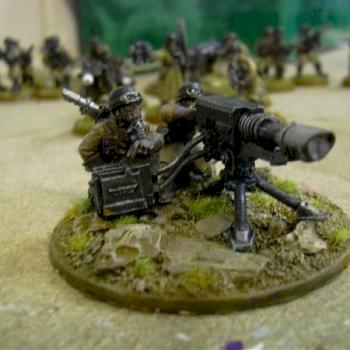 a lascannon team of my steel legion by Esphareph