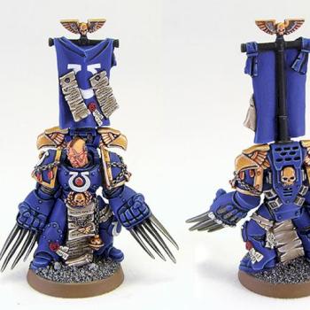 Space Marine Ultramarines limited Cities of Death Captain by richardvan