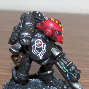 LE2 Imperial Space Marine by chiron70