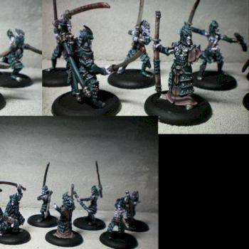 Everblight Swordsmen by JurkHappyTony