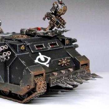 Black Legion Rhino by karlusprimus