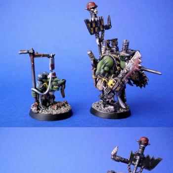 Orc Painboy and Grotnurse by Munigrot