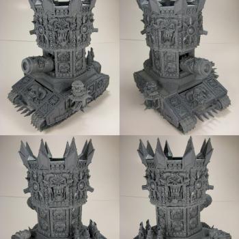 Khorne Tower of Skulls by Machinator
