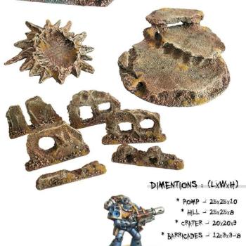 SLIME POMP on DESERT TOXIC FARM SET scenery terrain by studiolevel