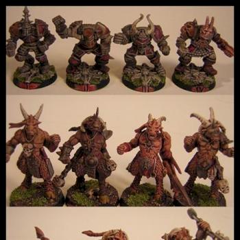 blood bowl chaos team by tyyler
