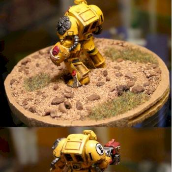 Imperial Fists Terminator by ramos
