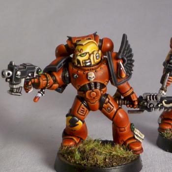 Blood Angel Assault Marines by slickwilly79