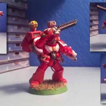 Blood Angels Sanguinary Priest by Westy543