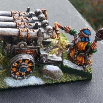 Dwarf Organ Gun by Squerkie