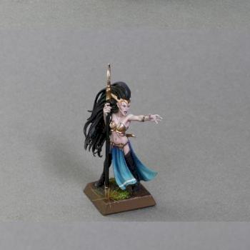 Storm of Magic Dark Elf Sorceress by Byronic