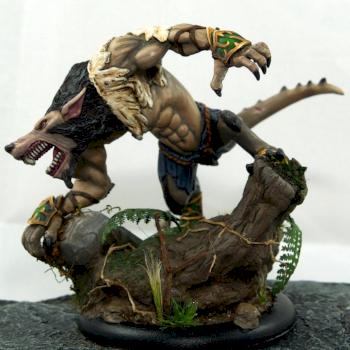 Feral Warpwolf. by BISCUITMUNCHER