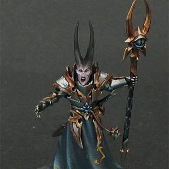 Storm of Magic - Warriors of chaos sorcerer lord by thefigurecorner