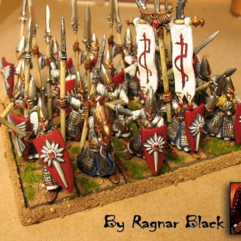 High Elves - Spearman unit by RagnarBlack
