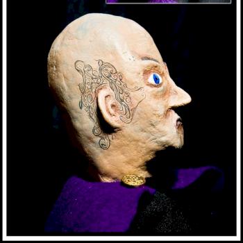 amethyst magician glove puppet by der stone