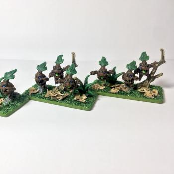 Warmaster Wood elves Treekin #1 by Haroith