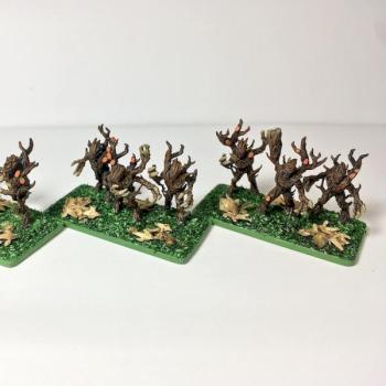 Warmaster Wood elves Treekin #2 by Haroith