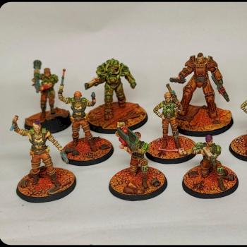 Fallout Wasteland Warfare Gunners by Dominik Heiss