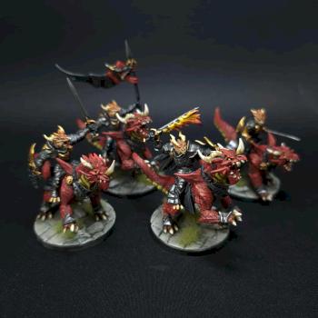 Dragonborn/Draconian Dragon Cavalry by McCragge