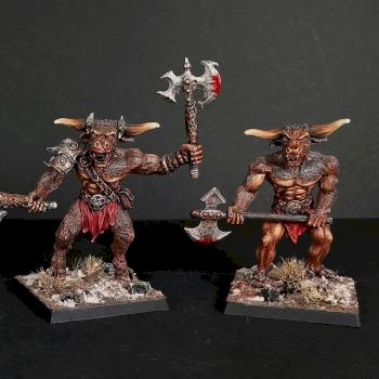 Minotaurs by Mortighaar Minis