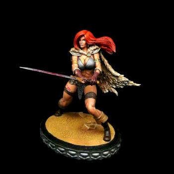 Red sonja she devil with a sword by RAFF