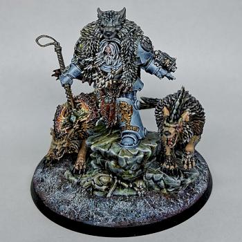 Logan Grimnar space wolwes lord by miha132