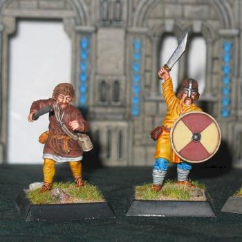 Saxon worriers by Petyan