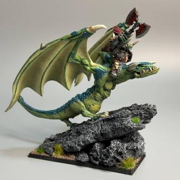Orc Warboss on Wyvern by Painted in Ukraine