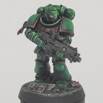 Green Space Marine by Bianco