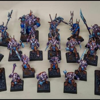 Mordheim Beastmen by Dominik Heiss