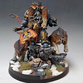 Logan Grimnar - Space Wolves Chapter Mas by nels0nmac
