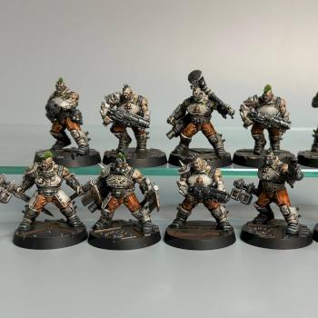 Necromunda Goliath Gang by Painted in Ukraine